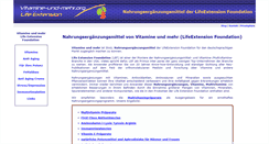 Desktop Screenshot of lef.vitamine-und-mehr.org